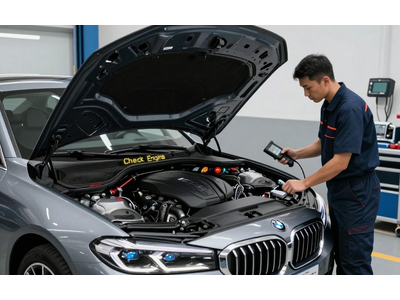 BMW BÁO LỖI ĐỘNG CƠ - 5 NGUYÊN NHÂN CHỦ XE THƯỜNG GẶP ( VÀ CÁCH XỬ LÝ ĐÚNG