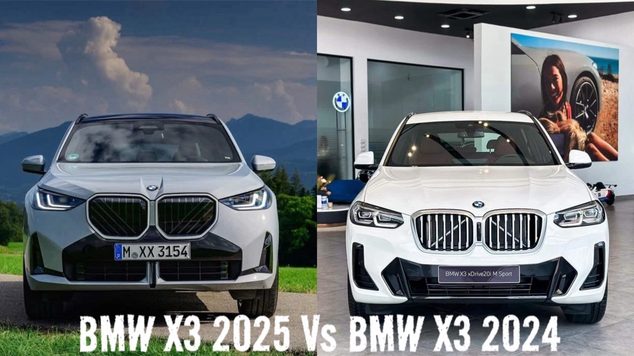 So sánh BMW X3 2025 và BMW X3 2024