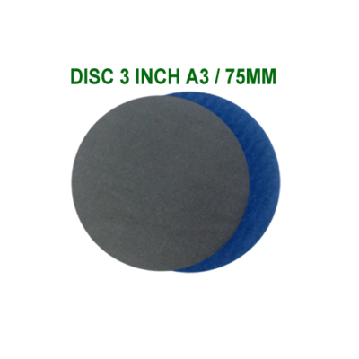 Bộ 10 đĩa nhám mài kính trầy xước A3 3inch