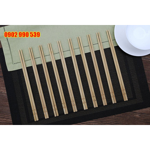 Bộ 10 đôi đũa tre hình hoa nhỏ