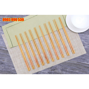 Bộ 10 đôi đũa tre sọc ngang