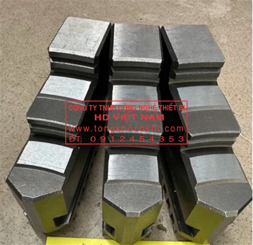 Bộ 3 chấu trái, phải mâm cặp đường kính D100-125-130-160-200-250mm