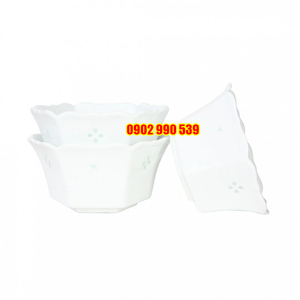 Bộ 3 Chén Thấu Quang Có Triện