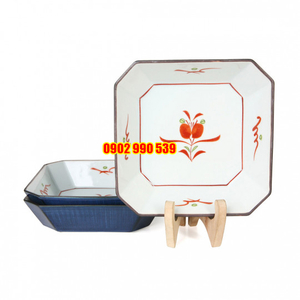 Bộ 3 Dĩa Sâu Lòng Tứ Giac