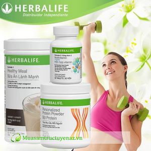 Bộ 3 Herbalife sữa giảm cân - giảm cân an toàn hiệu quả