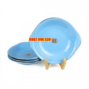 Bộ 4 Dĩa Sứ Có Tay Cầm
