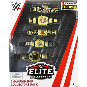 BỘ PHỤ KIỆN 5 ĐAI MÔ HÌNH WWE CHAMPION (ELITE)