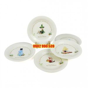 Bộ 5 Dĩa Sứ Cao Cấp