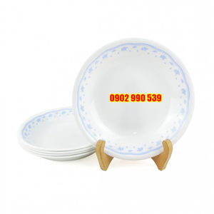 Bộ 5 Dĩa Sứ Sâu Lòng