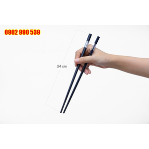 Bộ 5 đôi đũa nhựa polymer có hoa văn