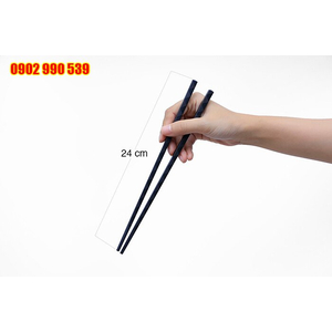 Bộ 5 đôi đũa nhựa polymer hoa văn nổi