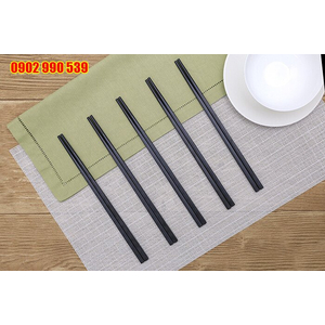 Bộ 5 đôi đũa nhựa polymer hoa văn nổi