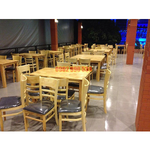 Bộ bàn ghế ăn nhà hàng