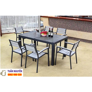 Bộ bàn ghế gỗ quán ăn cao cấp