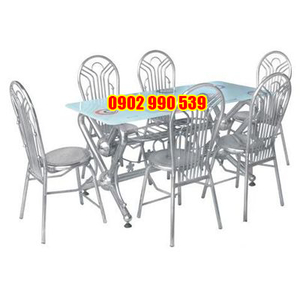 Bộ bàn dài chân tim 1m6