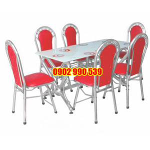 Bộ bàn dài chân tim 1m6 cao cấp