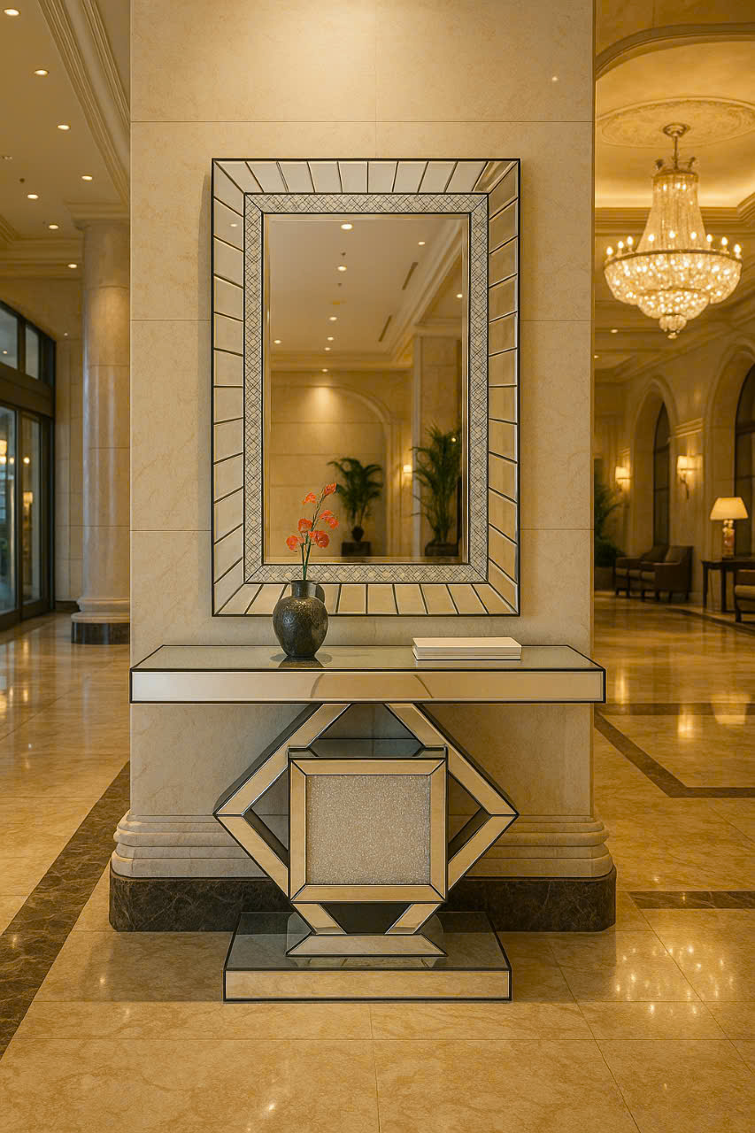 BỘ BÀN TRANG ĐIỂM LED