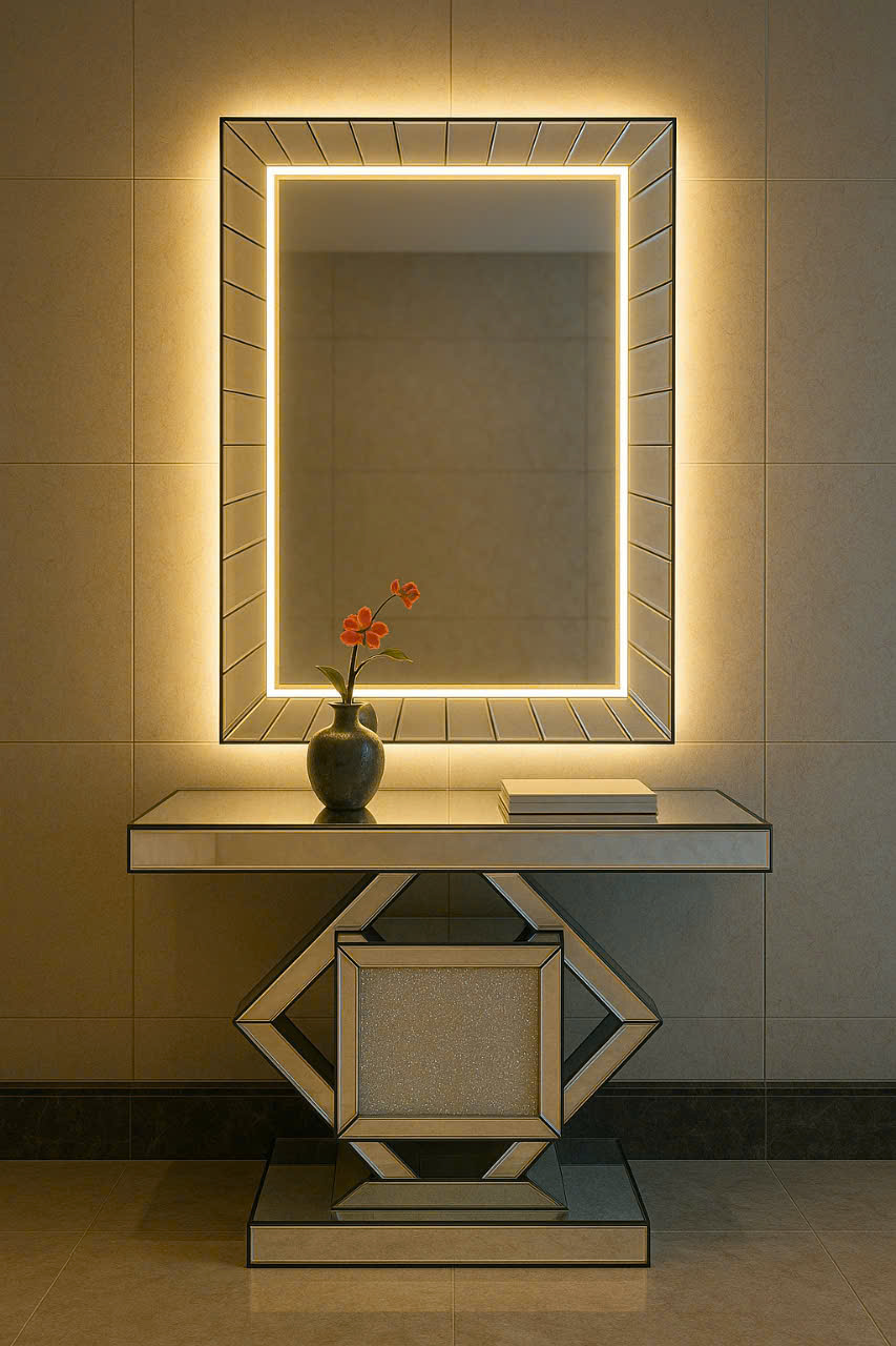 BỘ BÀN TRANG ĐIỂM LED