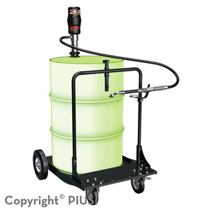 Bộ bơm dầu nhớt khí nén Piusi Oil Cart Kit 3.5