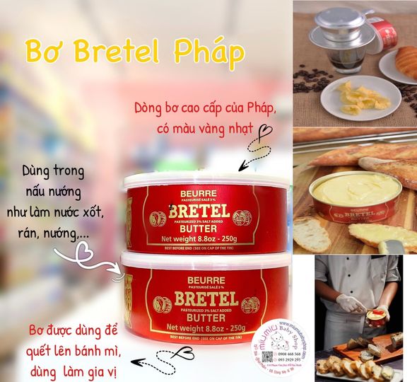 Bơ Bretel Pháp