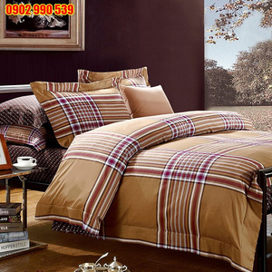 Bộ Chăn Ga Gối Cotton Hàn Quốc Chần Gòn Julia