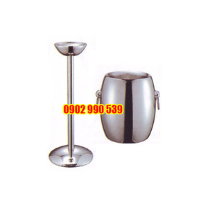 BỘ CHÂN XÔ RƯỢU INOX KIỂU BẦU