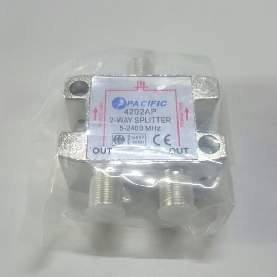 Bộ chia truyền hình cáp 1 ra 2 