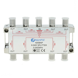 Bộ Chia Truyền Hình Cáp 1 Ra 8 Pacific 4208AP