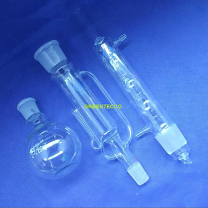 Bộ chưng cất chiết xuất Soxhlet extractor thủy tinh 250 ml