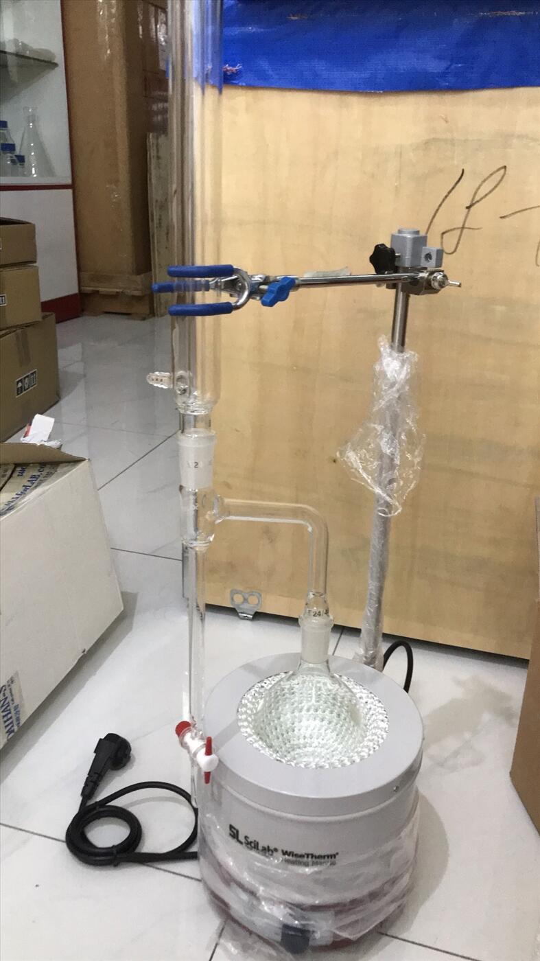 Bộ chưng cất xác định hàm lượng nước