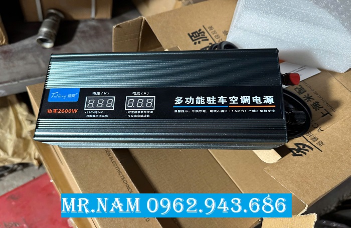 Bộ Chuyển Đổi Nguồn Điện 220V Sang 12V/24V Xe Tải Đa Năng – Giải Pháp Cấp Điện Cho Mọi Thiết Bị Trên Cabin xe.