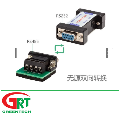bộ chuyển đổi tín hiệu công nghiệp từ RS232 sang RS485/RS422 HXAD Model: 485 | Bộ truyền thông HXAD RS232 sang RS485