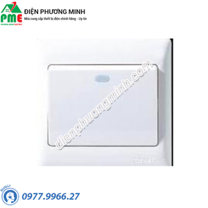 Bộ công tắc đơn 2 chiều 10AX 250V màu trắng