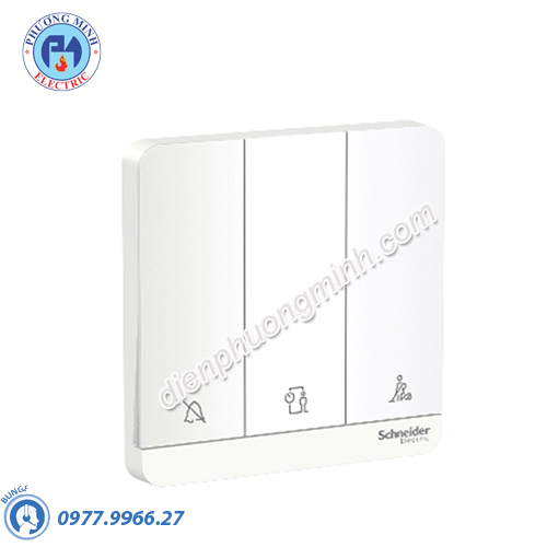 Bộ công tắc Không làm phiền, Xin dọn phòng, Vui lòng chờ - Model E8333DMWS_WE