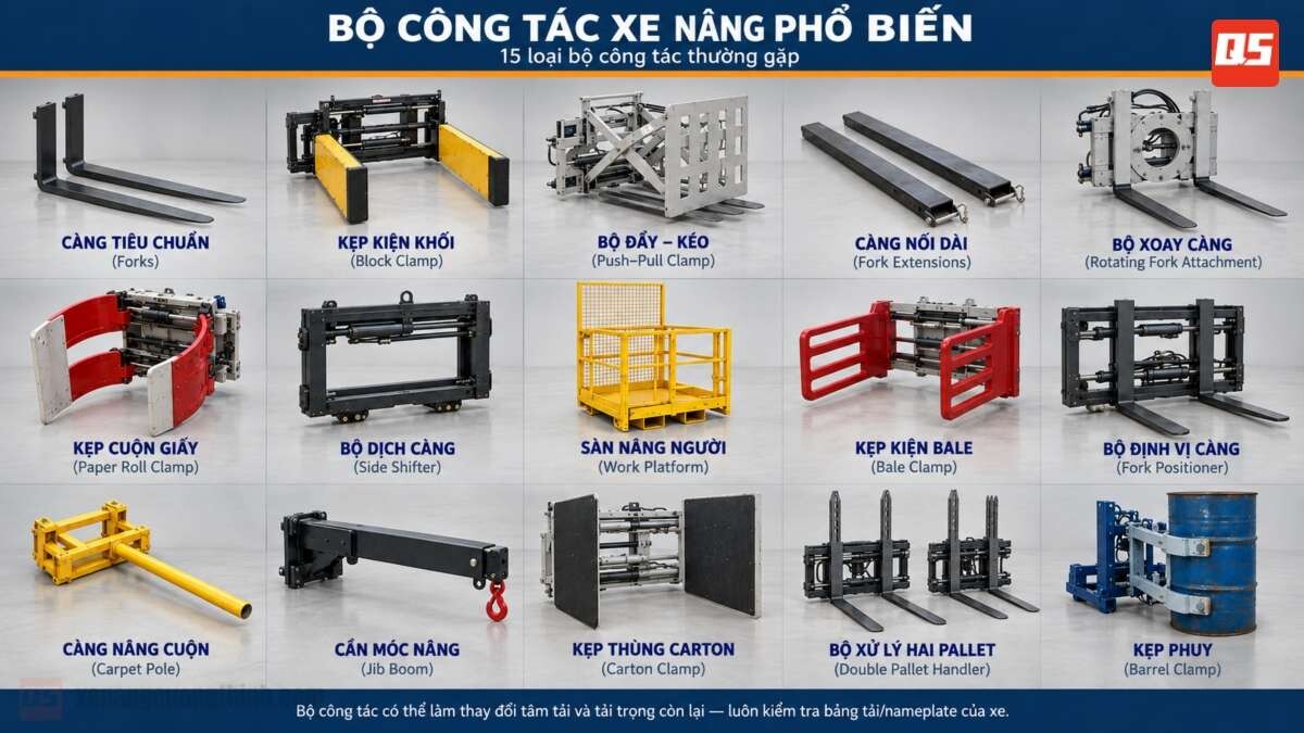 Tâm Tải Xe Nâng Là Gì?
