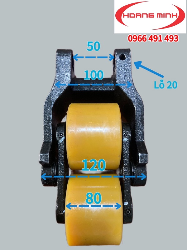 trọn bộ cùm bánh xe nâng điện EP, Lonking giá rẻ