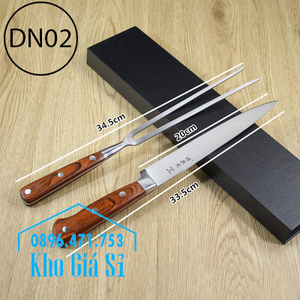 Bộ dao nĩa inox 304 ăn bò mỹ, bò kobe nhật bản, bò waguy, bò bít tết