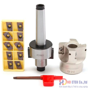 Bộ dao phay mặt đầu MT2-FMB22 dùng chíp APMT1604