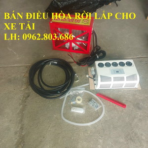 ĐIỀU HÒA RỜI LẮP CHO XE BEN, XE TẢI, XE ĐẦU KÉO, MÁY XÚC