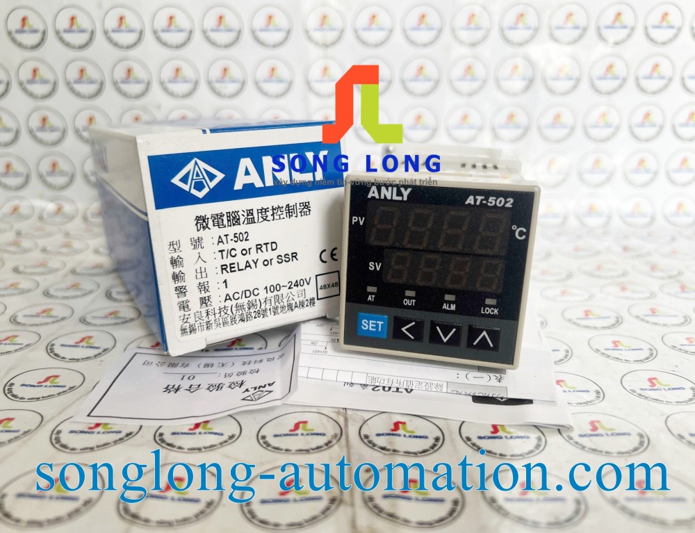 BỘ ĐIỀU KHIỂN NHIỆT ĐỘ ANLY AT-502