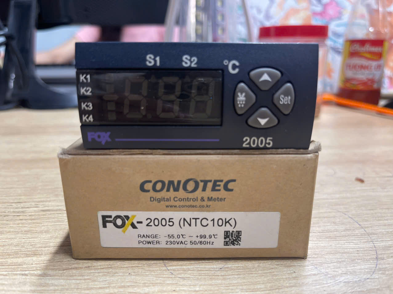 BỘ ĐIỀU KHIỂN NHIỆT ĐỘ CONOTEC FOX-2005