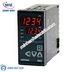Bộ điều khiển nhiệt độ hiển thị số Hanyoung - Model NX2-02