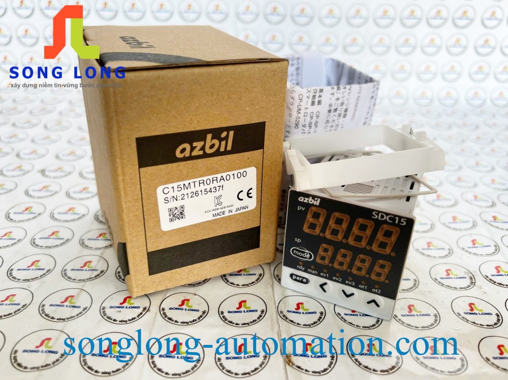 BỘ ĐIỀU KHIỂN NHIỆT ĐỘ AZBIL SDC15 C15MTR0RA0100