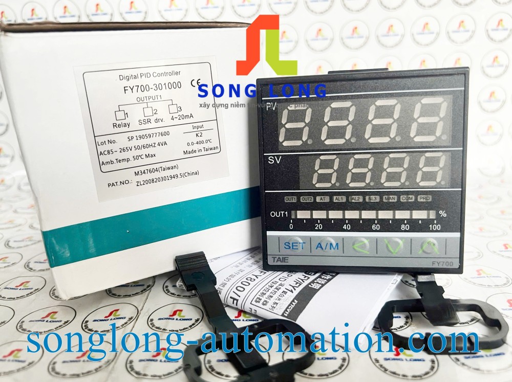 BỘ ĐIỀU KHIỂN NHIỆT ĐỘ TAIE FY700-301000