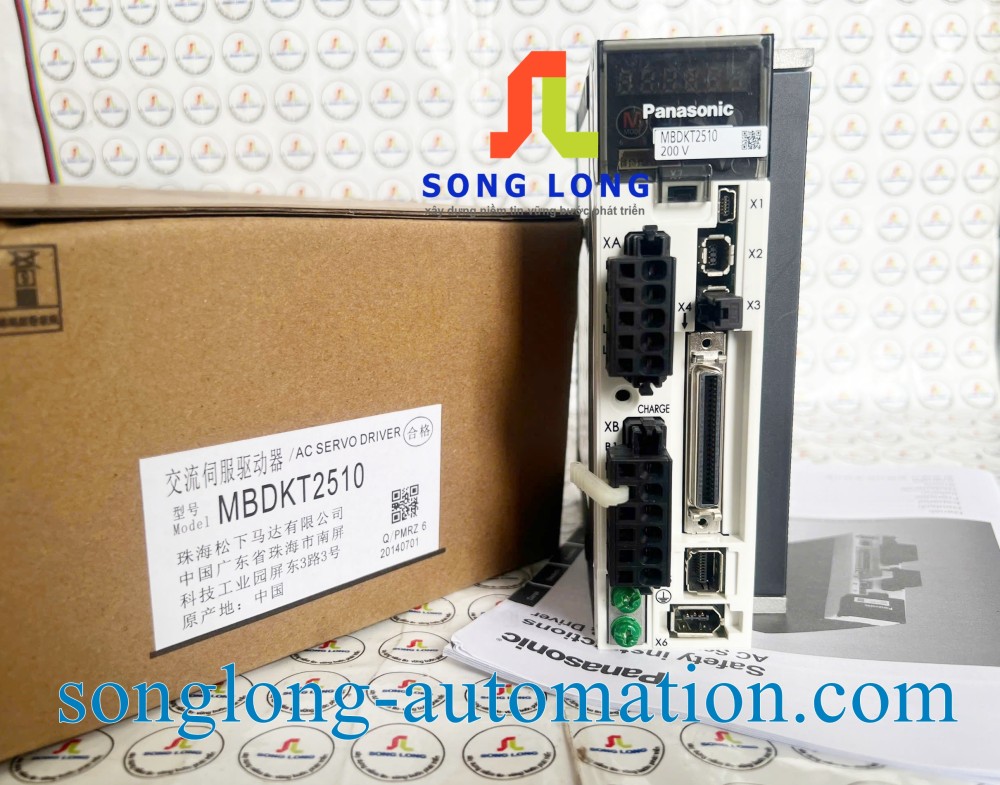 BỘ ĐIỀU KHIỂN SERVO PANASONIC MBDKT2510