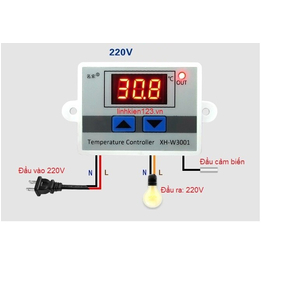 Bộ điều khiển theo nhiệt độ XH W3001