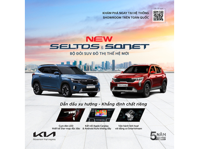 Bộ đôi SUV giá dưới 700 triệu đồng của Kia Việt Nam