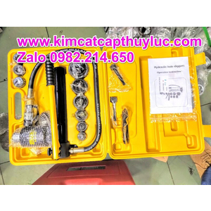 BỘ ĐỘT LỖ TÔN THỦY LỰC HHK-8D LỰC ÉP 11 TẤN