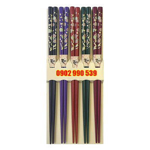 Bộ Đũa Gỗ 5 Đôi Shinwa (22.5cm)
