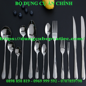 Bộ Dụng Cụ Ăn Inox Cao Cấp